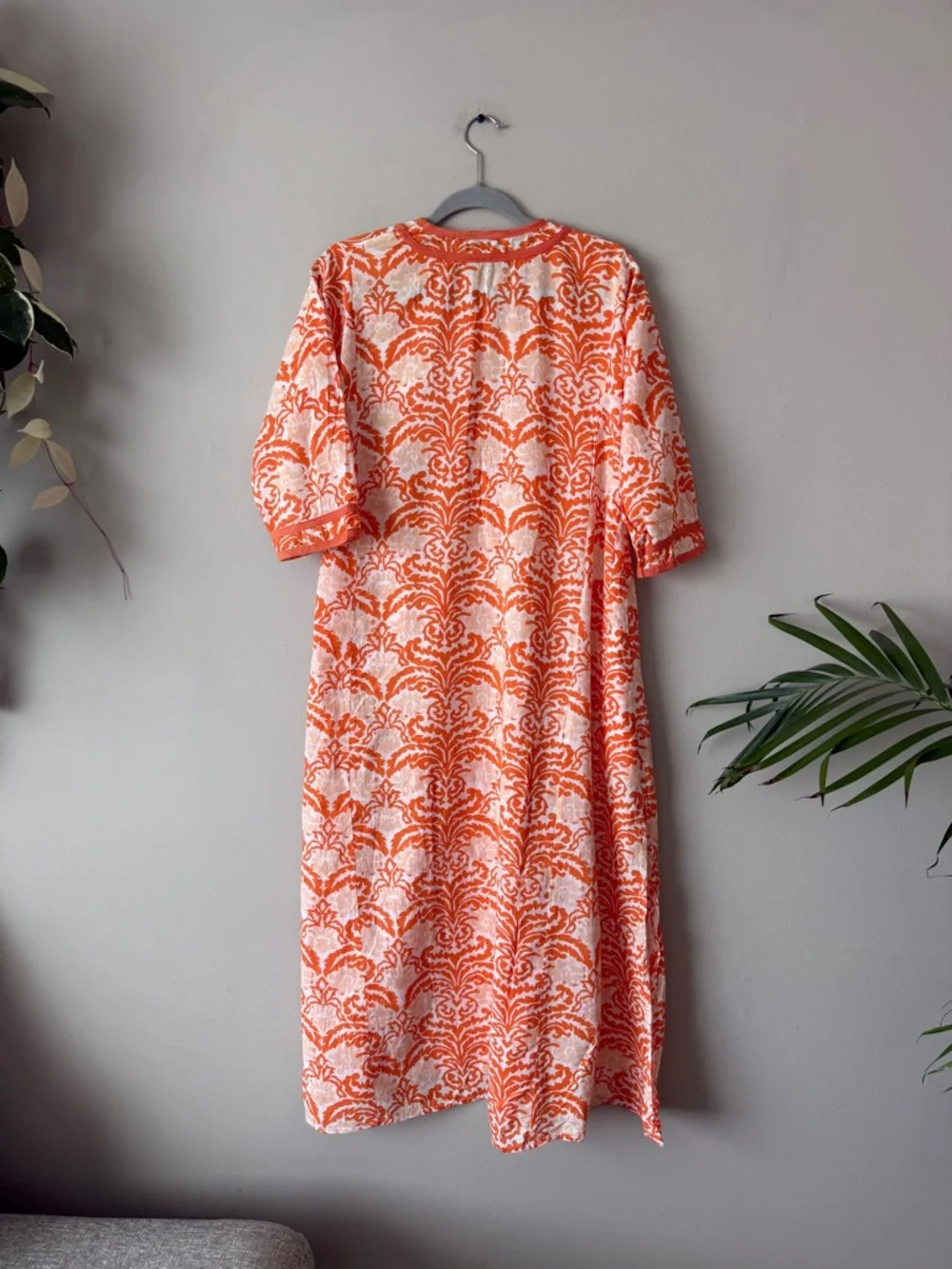 Roberta Roller Rabbit maxi dress coverup M - Picture 9 of 9